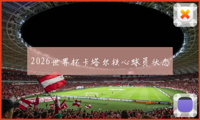 2026世界杯卡塔尔核心球员状态
